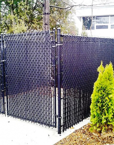Chainlink Dumpster Enclosure2