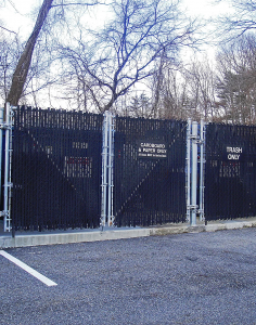 Chainlink Dumpster Enclosure5