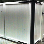 Chainlink Dumpster Enclosure6