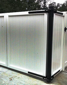 Chainlink Dumpster Enclosure6