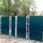 Chainlink Dumpster Enclosure16