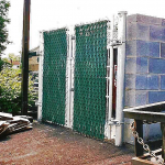 Chainlink Dumpster Enclosure18