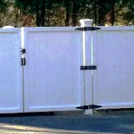Chainlink Dumpster Enclosure23